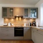 Die Küche im Ferienhaus Traumstuuv.